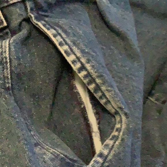 Dockers Khakis Jeans dark Blue cotton 4 pockets 40”x29” in great shape classi… - Picture 14 of 14